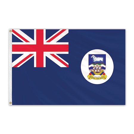 Falkland Islands Outdoor Nylon Flag 4'x6'